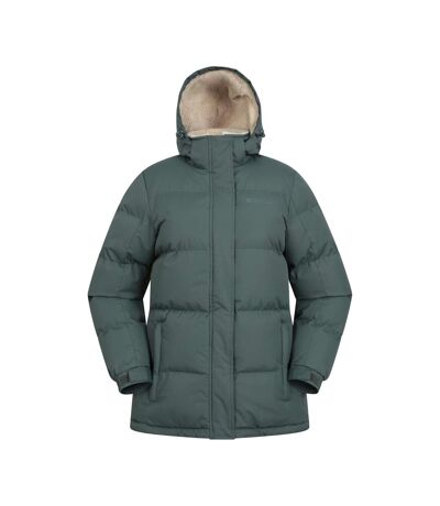 Doudoune matelassée snow femme vert kaki Mountain Warehouse