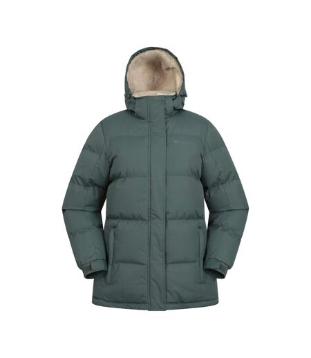 Doudoune matelassée snow femme vert kaki Mountain Warehouse