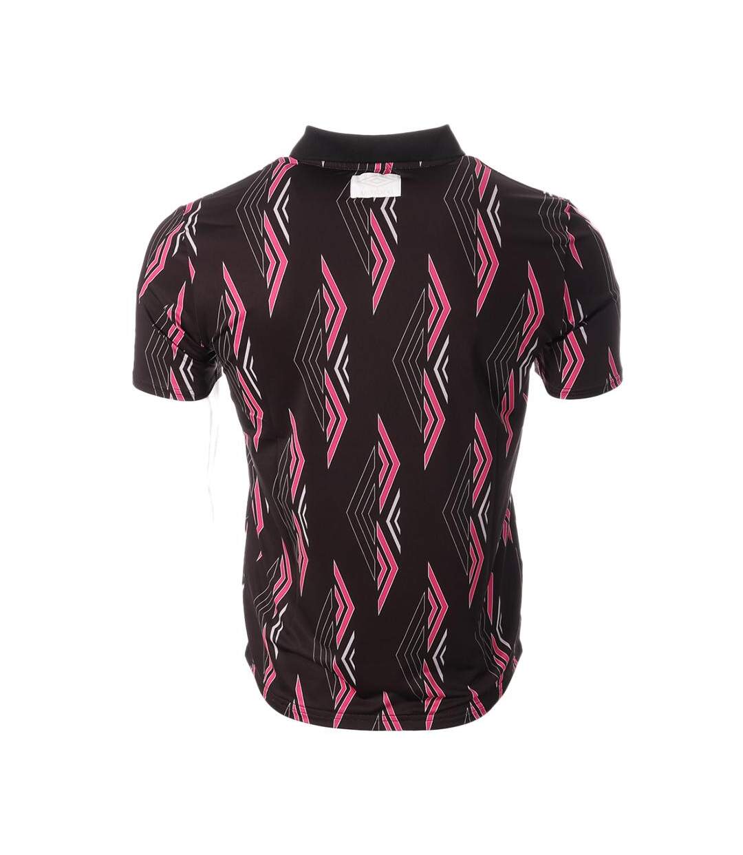 Polo noir/rose homme umbro king - l-2