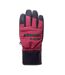 Gants De Ski Vogan Femme Noir Bordeaux Hi-Tec-1