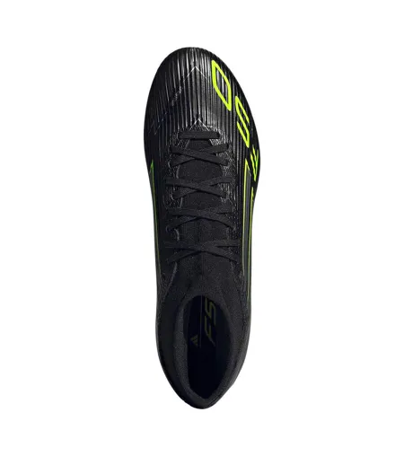 Chaussures De Foot Pour Terrain Souple F50 League Homme Noir Jaune Vif Adidas
