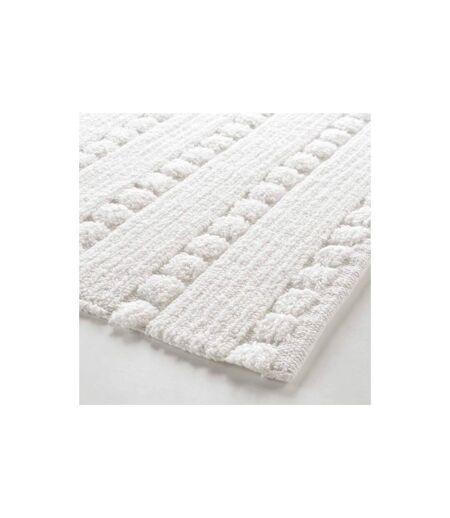 Tapis de Bain Jacquard Cleonis 50x80cm Blanc