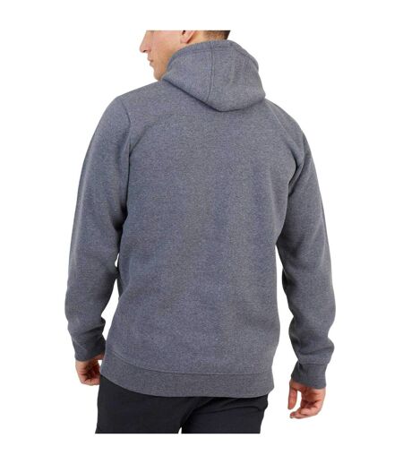 Mens Pullover Hoodie Charcoal Marl Brave Soul