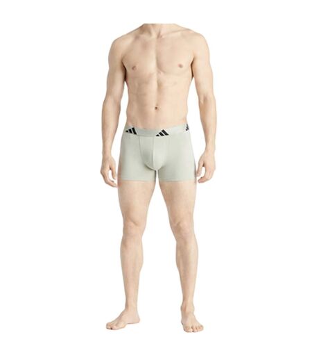 Lot De 3  Boxers Sport Homme Noir Blanc Cassé Gris Adidas