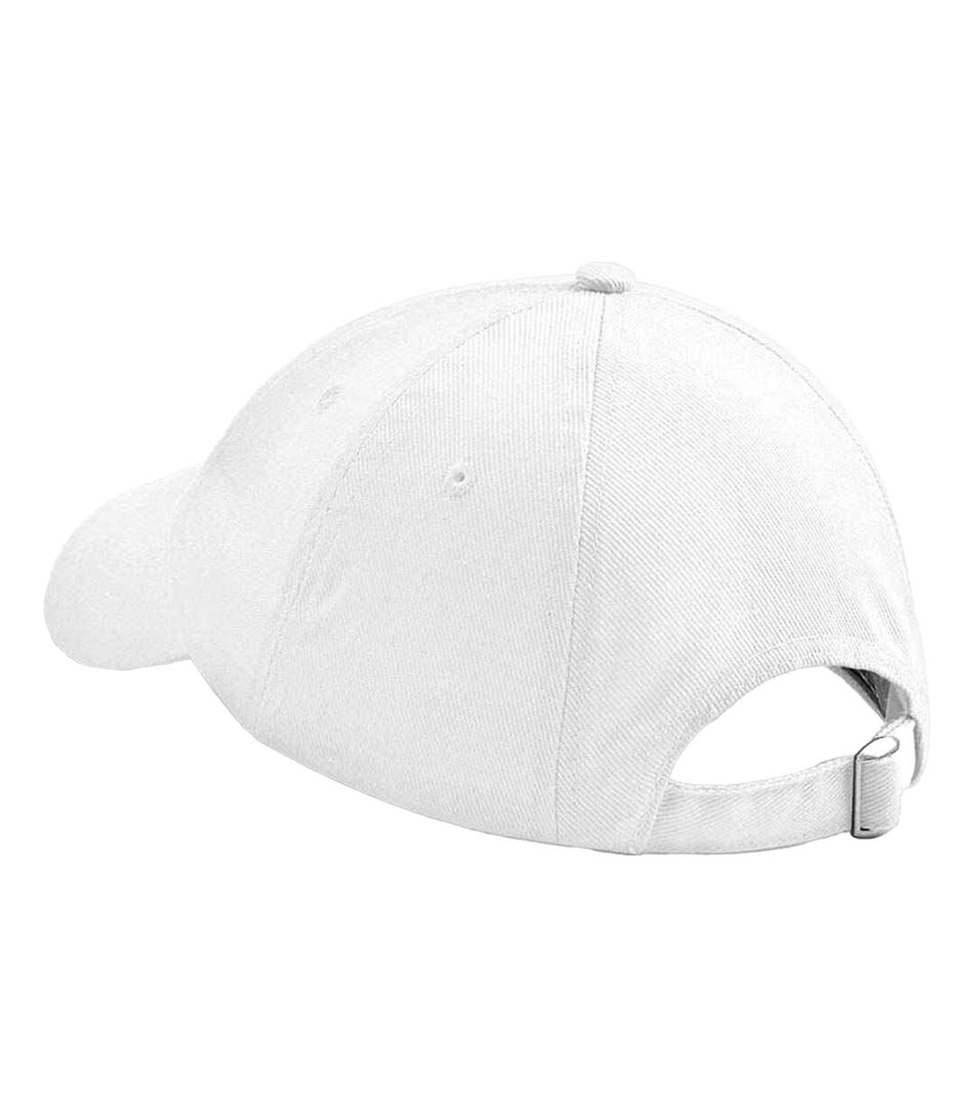 Casquette de baseball blanc Beechfield-2