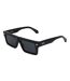 Womens/ladies Chandler Rectangle Sunglasses One Size Black Off White-1