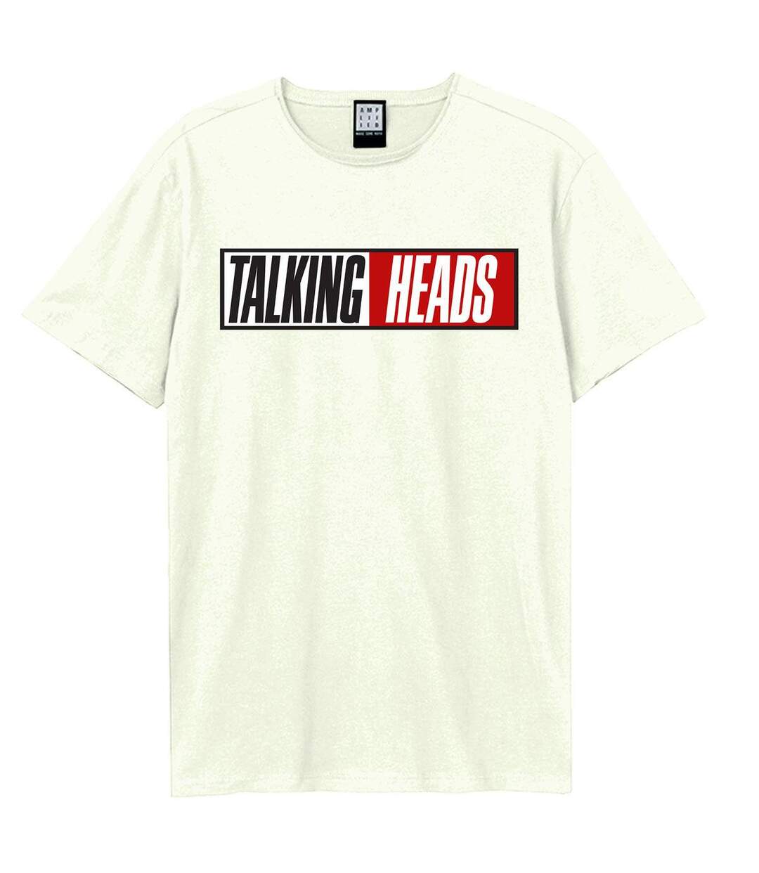 Unisex adult true stories talking heads t-shirt vintage white Amplified-1