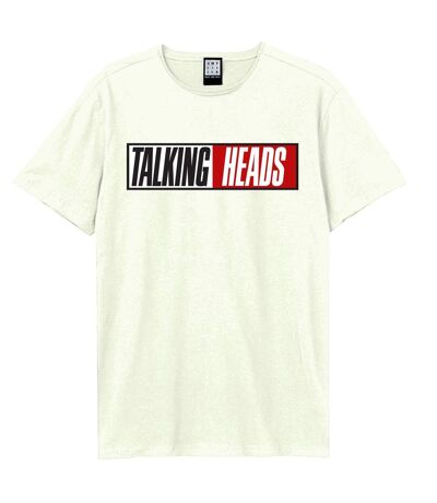 Unisex adult true stories talking heads t-shirt vintage white Amplified