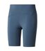 Womens/ladies Jaida High Waist Shorts Granite Grey The North Face-2