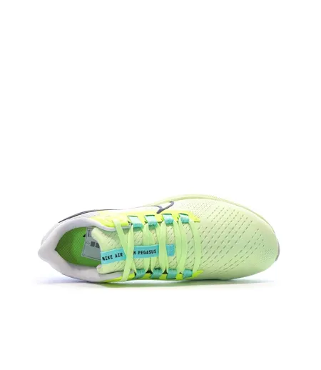 Chaussures de running jaunes/blanches femme nike pegasus