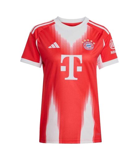 Maillot Domicile Motif/style Fc Bayern Munich 25/26 Femme Rouge Adidas