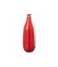 Paris Prix - Vase Déco En Verre mandie 40cm Rouge