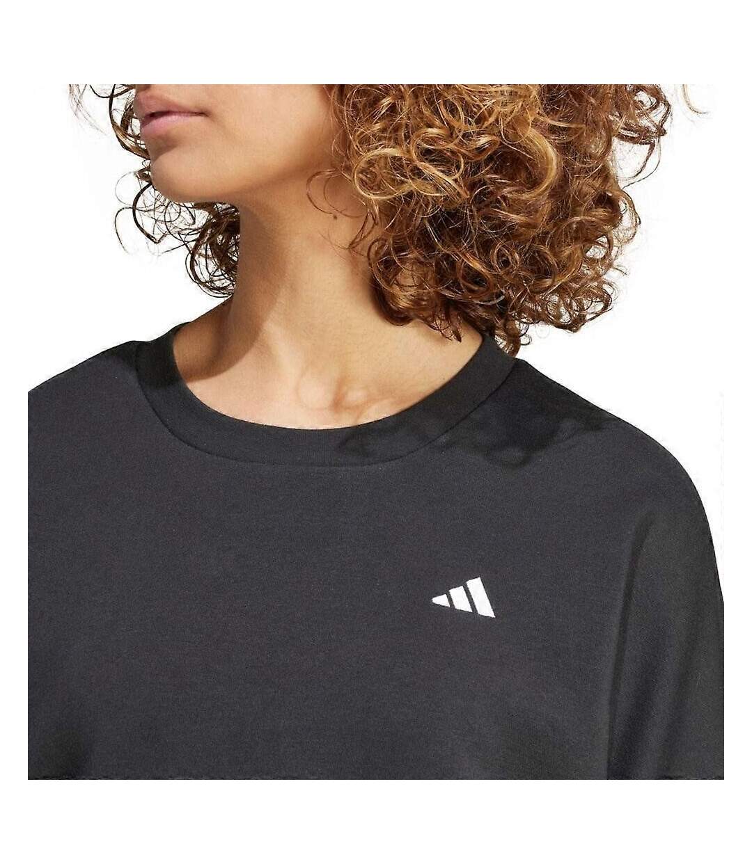 Sweat Style Logo Essentials Femme Noir Adidas-4