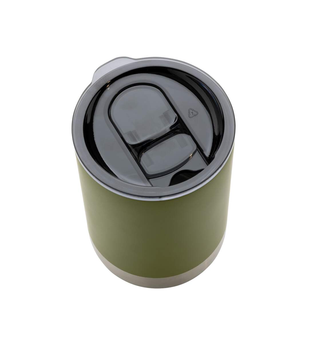 Recycled stainless steel tumbler one size green XD Collection-3