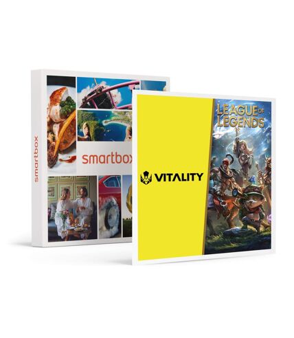Bon cadeau de 59,90 € sur l'e-shop de la Team Vitality et de 20 € sur League of Legends - SMARTBOX - Coffret Cadeau Multi-thèmes