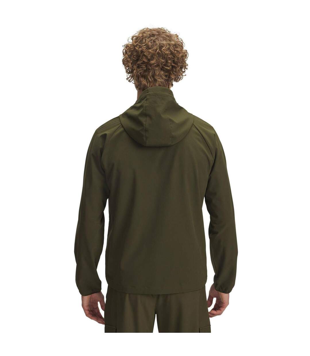 Mens Vibe Woven Jacket Green Under Armour-2