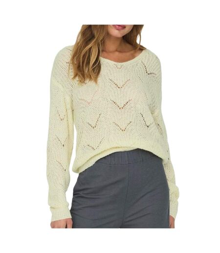 Pull Beige/Doré Femme JDY Adut - L