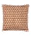 Georgi fringed cushion cover 50cm x 50cm pecan Yard