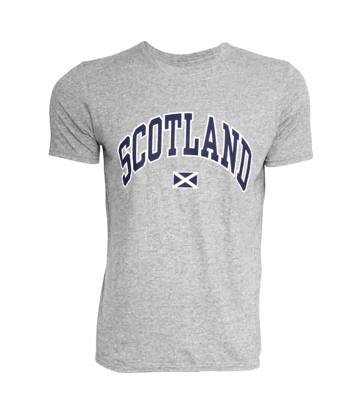 T-shirt à manches courtes imprimé Scotland - Homme (Gris pâle) - UTSHIRT127