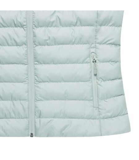 Womens/ladies meru recycled polyester body warmer iceberg green Iqoniq