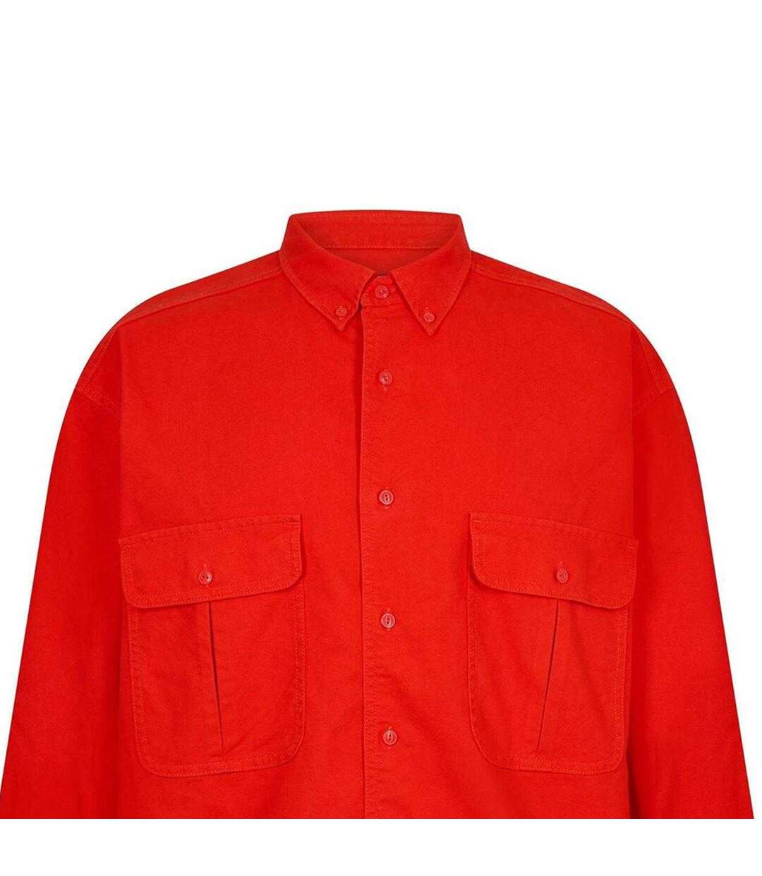 Mens Skate Relaxed Fit Overshirt Fiery Red Levis-3