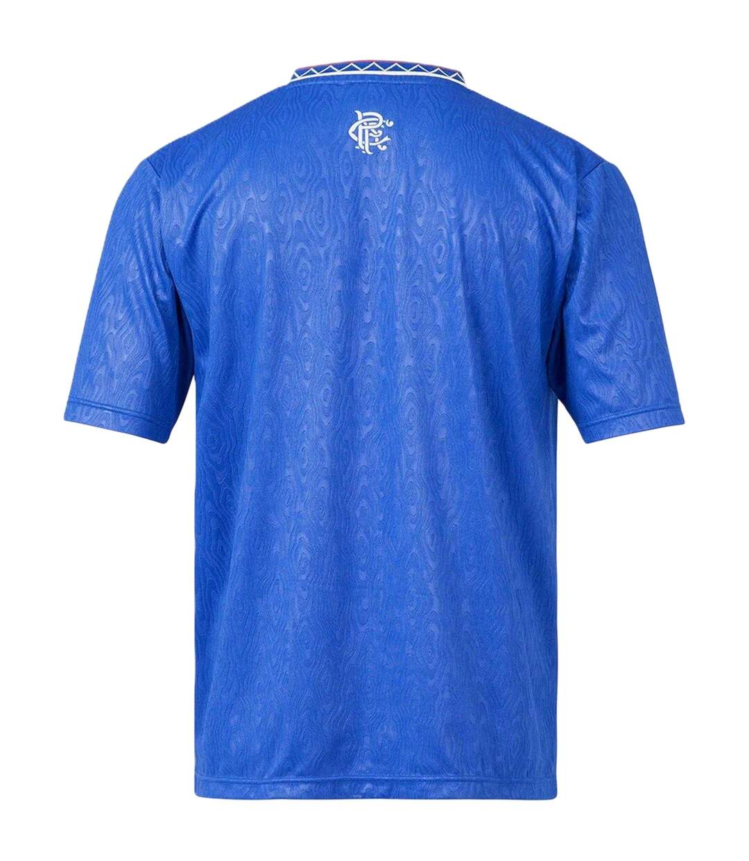 Réplique De Maillot De Foot Motif/style Rangers Fc Homme Bleu Score Draw-2