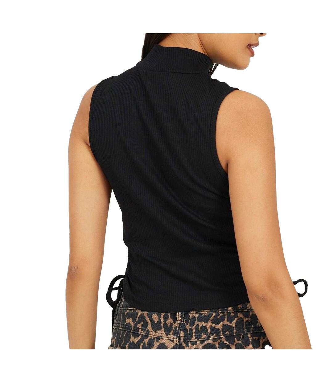 Haut Femme Noir Brave Soul-3