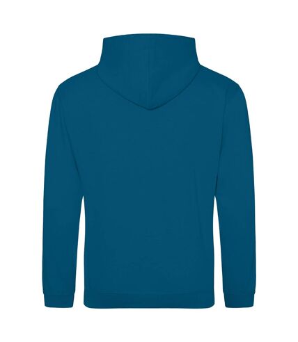 Awdis Unisex College Hooded Sweatshirt / Hoodie (Deep Sea Blue) - UTRW164