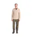 Mens Raso Full Zip Fleece Top Off White Mountain Warehouse-1