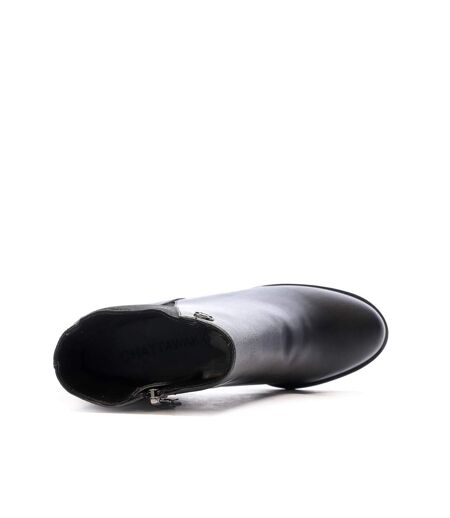 Bottines noires femme chattawak moreno