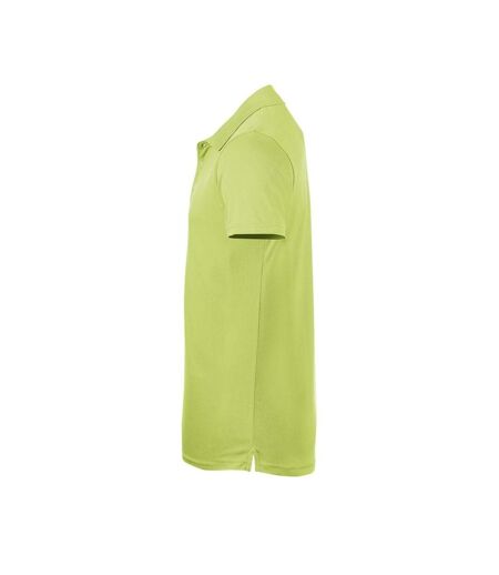 SOLS Mens Performer Short Sleeve Pique Polo Shirt (Apple Green) - UTPC2162