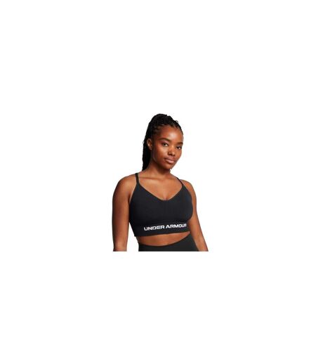 Womens/ladies Vanish Sports Bra Black Under Armour