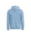 Veste À Capuche Basic Homme Bleu Clair Clique-2