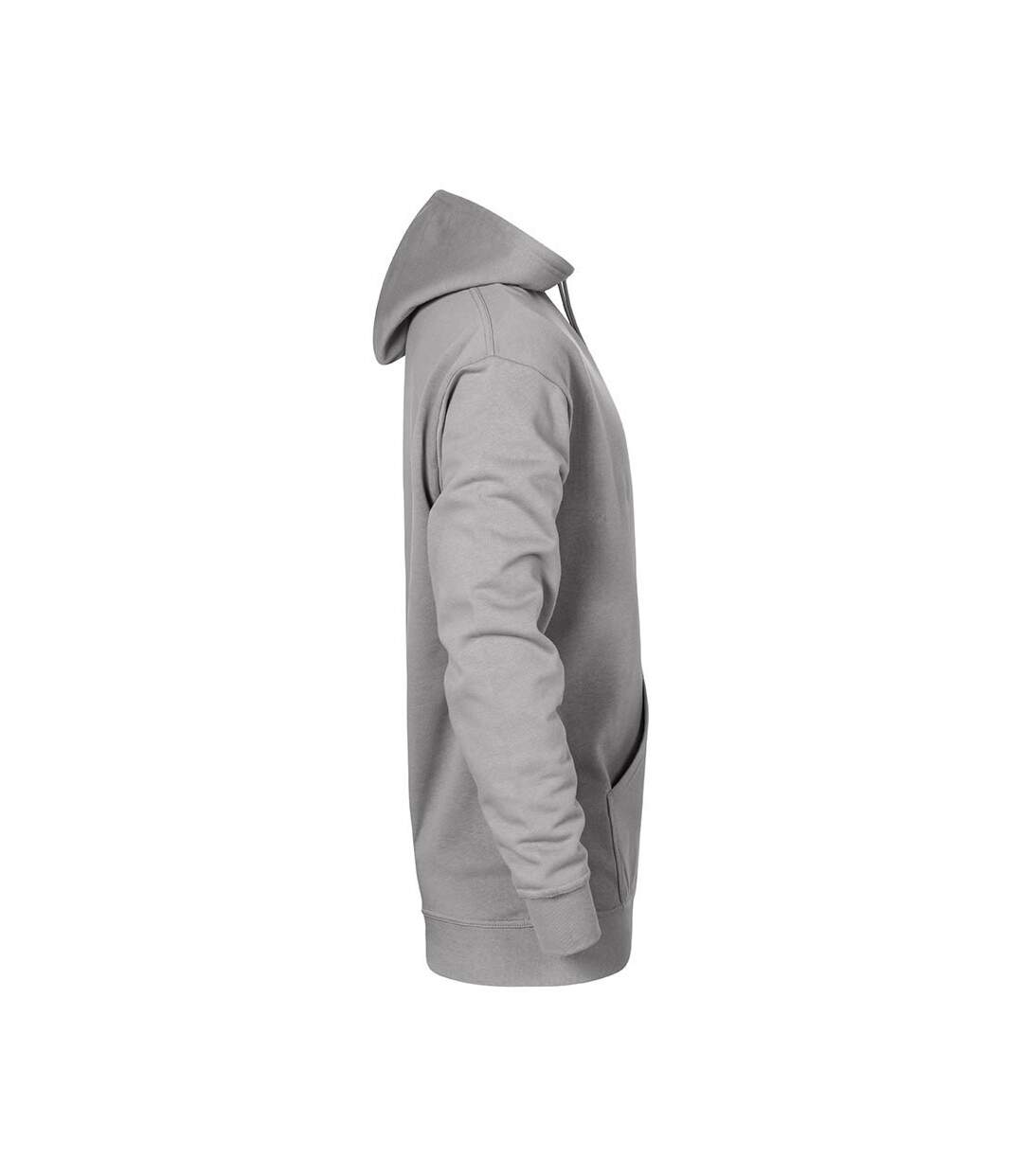 Sweat À Capuche 80/20 Homme Nouveau Gris Clair Uni Promodoro-3