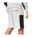 Mens silomane shorts grey marl Crosshatch