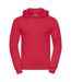 Sweat à capuche homme rouge classique Russell