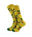 Tropical Vibes Dress Mens Socks - Pack of 3 Fashionable Novelty Socks-5