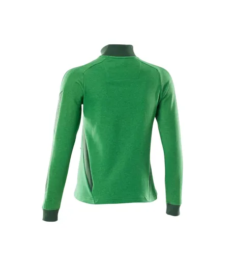 Womens/ladies Accelerate Zipped Lady Fit Jacket Grass Green Green Mascot