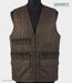 Gilet de Chasse LEDERTYS Impercoat LY0209 – Carnier Détachable PVC, Cartouchière et Protection Impercoat-3