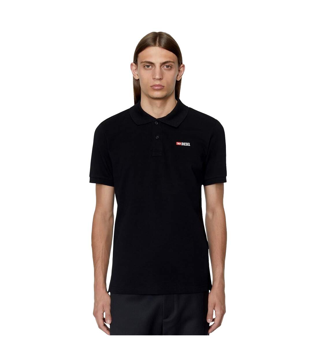 Polo T-smith-d Adulte Noir Diesel-1