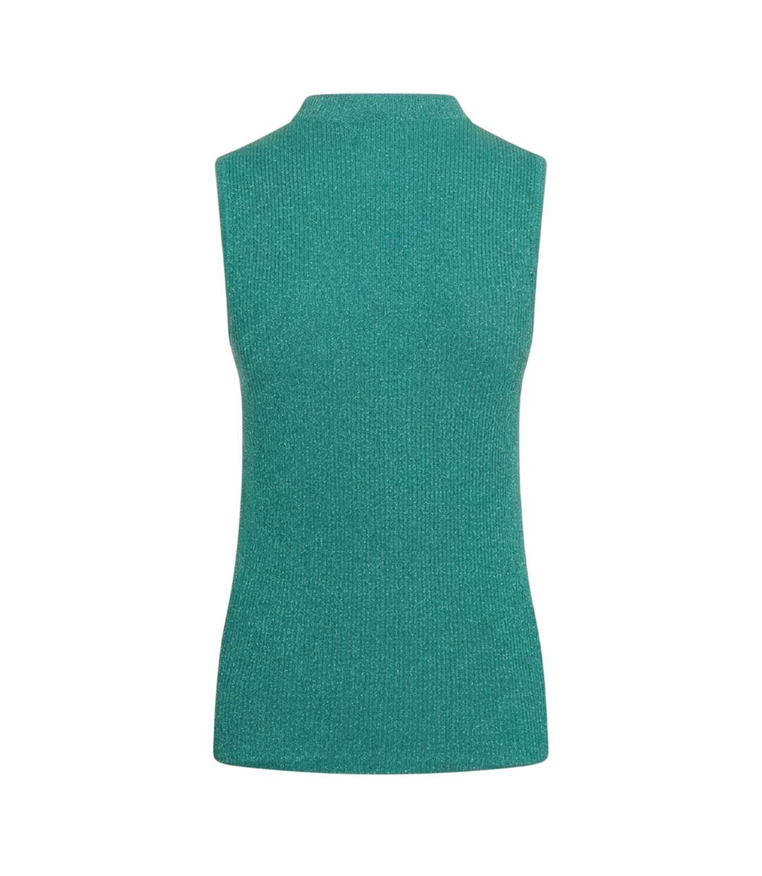 Pull Sans Manches Femme Vert Boss-2