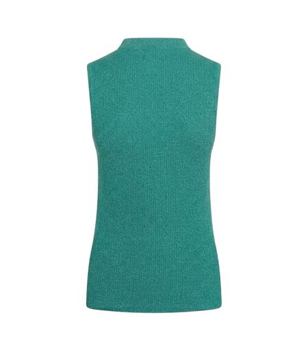 Pull Sans Manches Femme Vert Boss