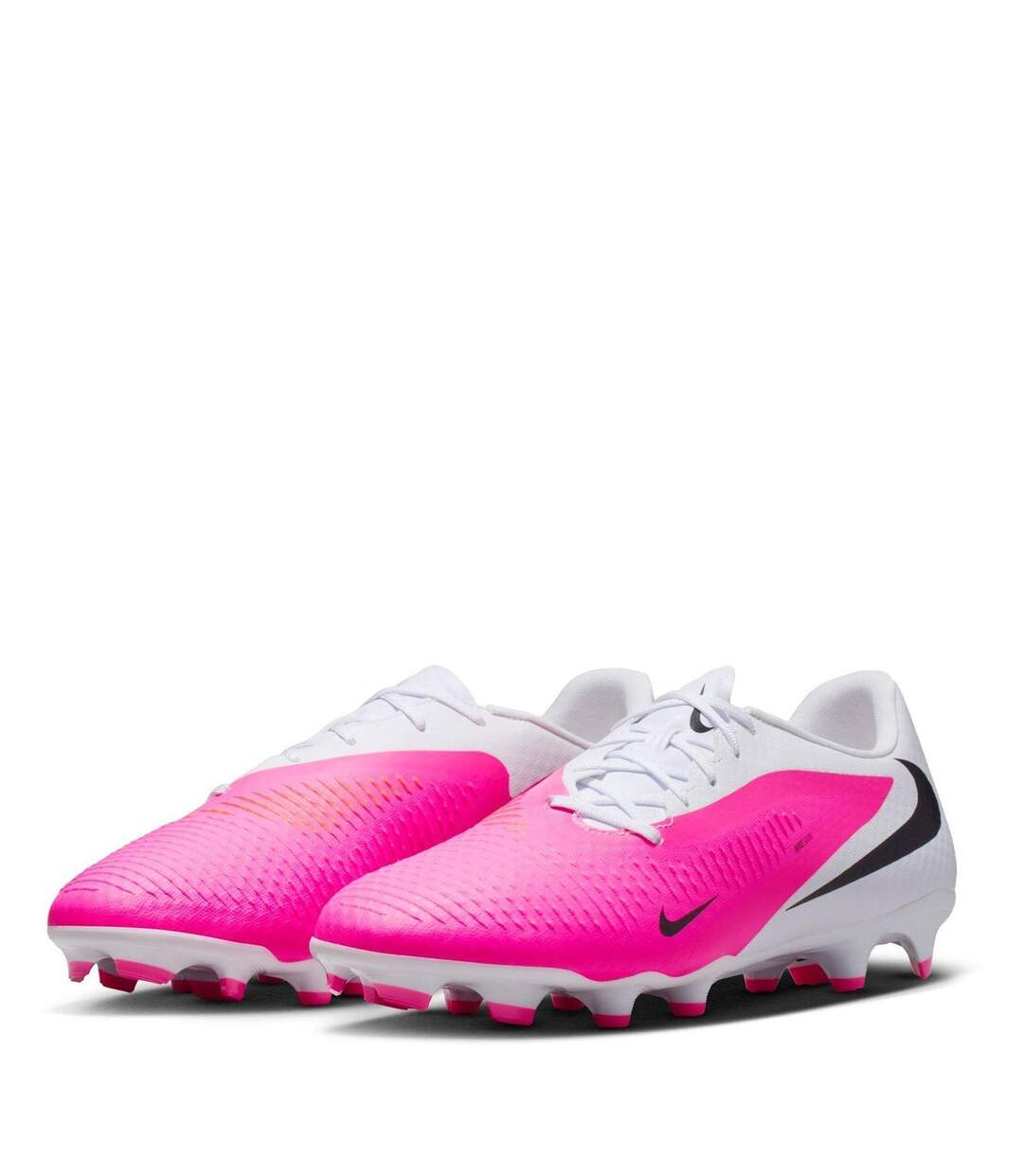 Mens Academy Firm Ground Football Boots Pink White Nike-4