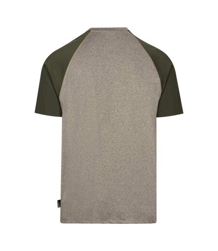 Mens fullmer mountain t-shirt marshland marl Trespass