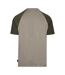 Mens fullmer mountain t-shirt marshland marl Trespass-2
