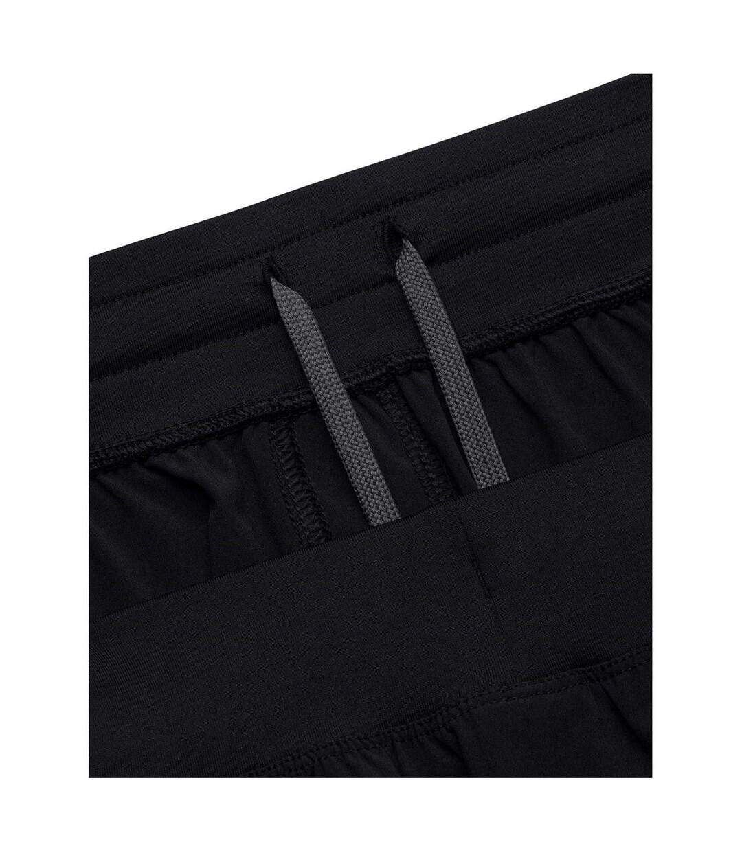 Mens Project Rock Reflective Jogging Bottoms Black Under Armour-4