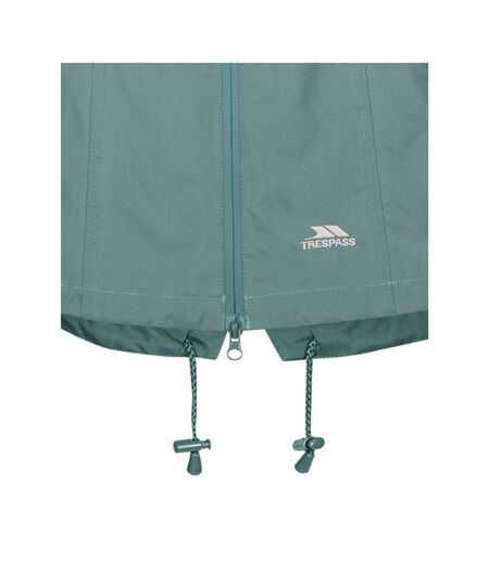Womens/ladies Waterproof Shell Jacket Spruce Green Trespass