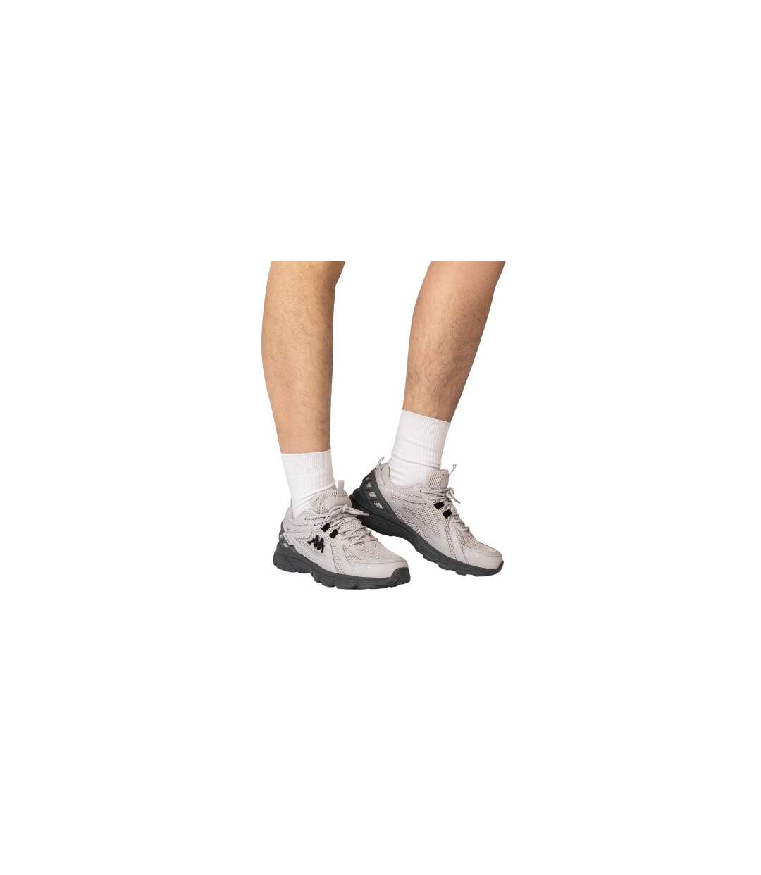 Baskets Motif/style Logo Alvi Homme Gris Kappa-1