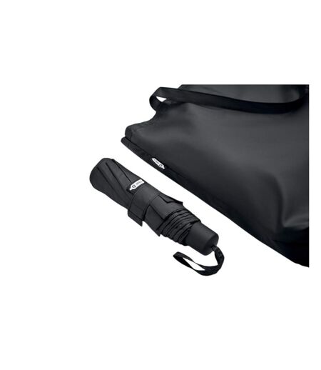 Seattle rpet folding umbrella set one size black MidOcean