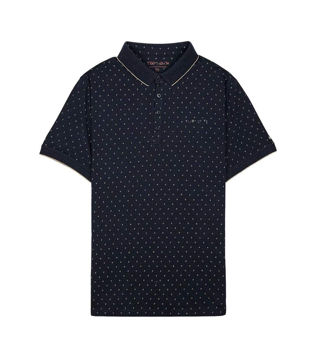 Polo marine/kaki homme teddy smith pasy 2-1